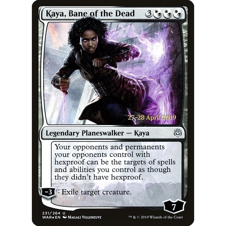 Image for Kaya, Bane of the Dead (231) (PRE) - Magic: The Gathering