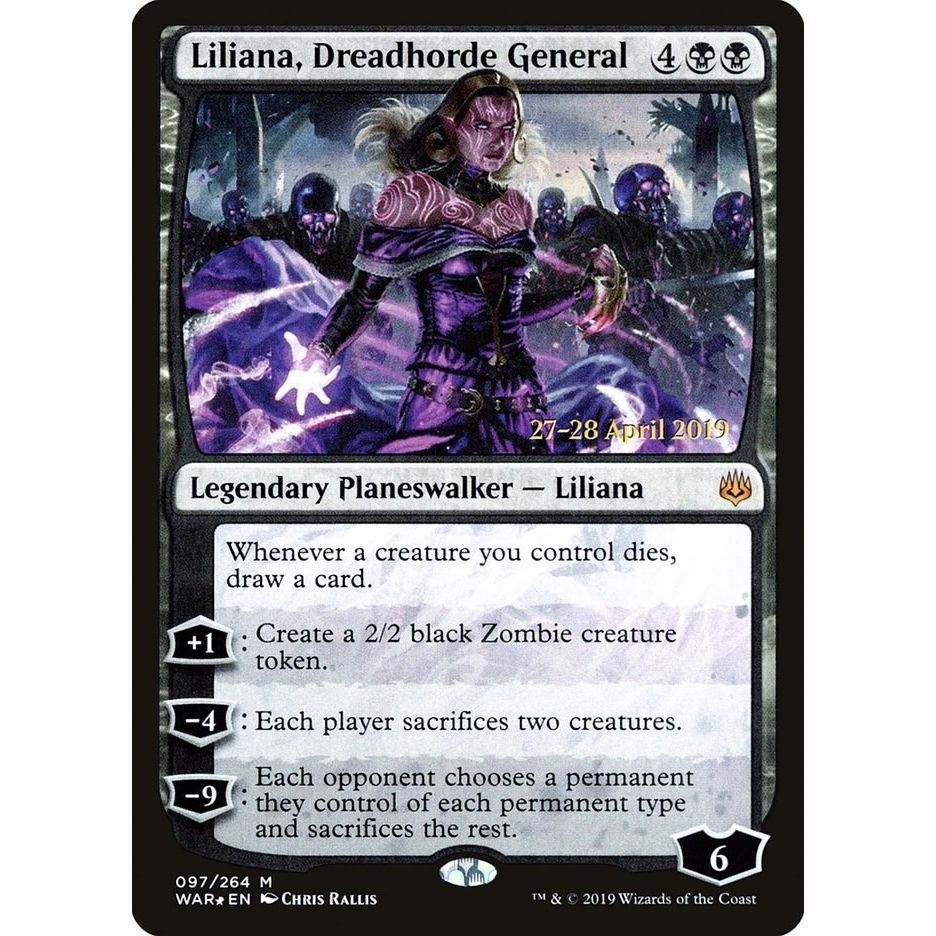 Image for Liliana, Dreadhorde General (97) (PRE) - Magic: The Gathering
