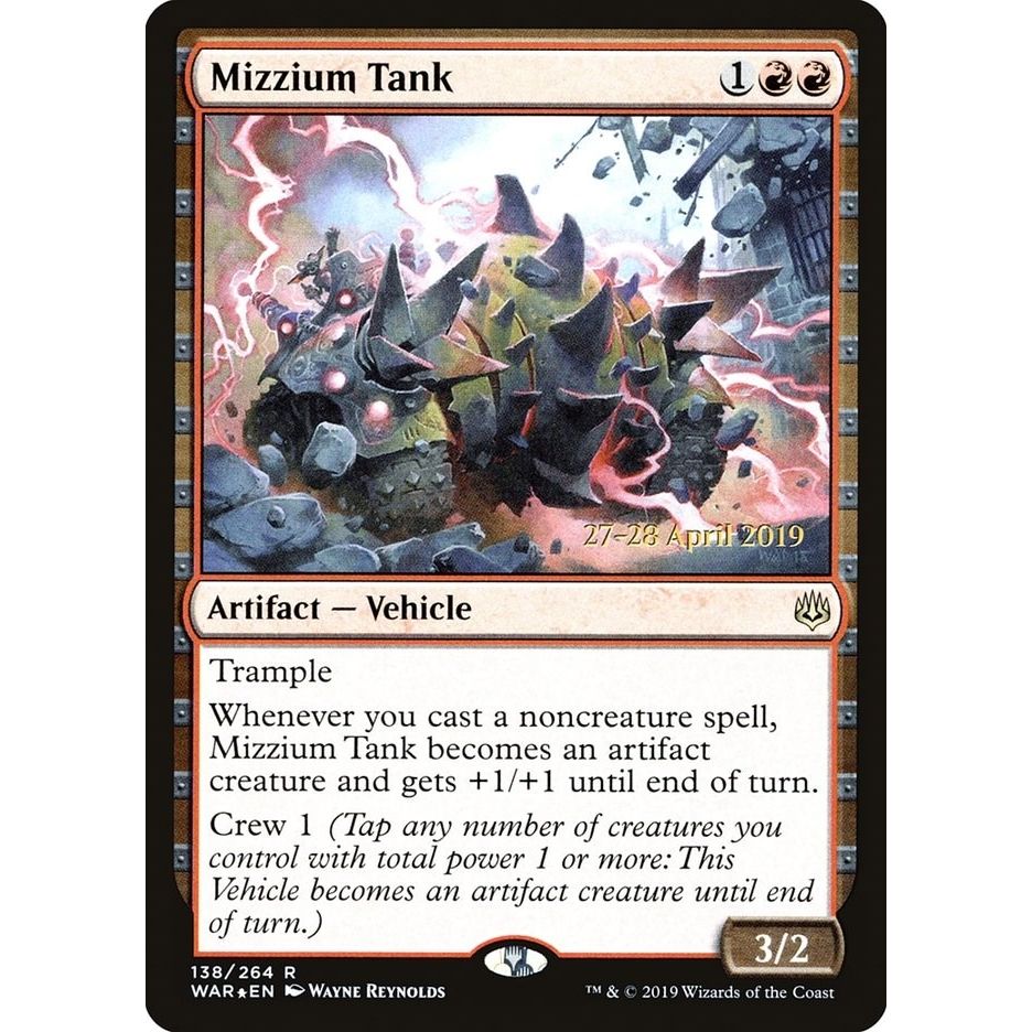Image for Mizzium Tank (138) (PRE) - Magic: The Gathering