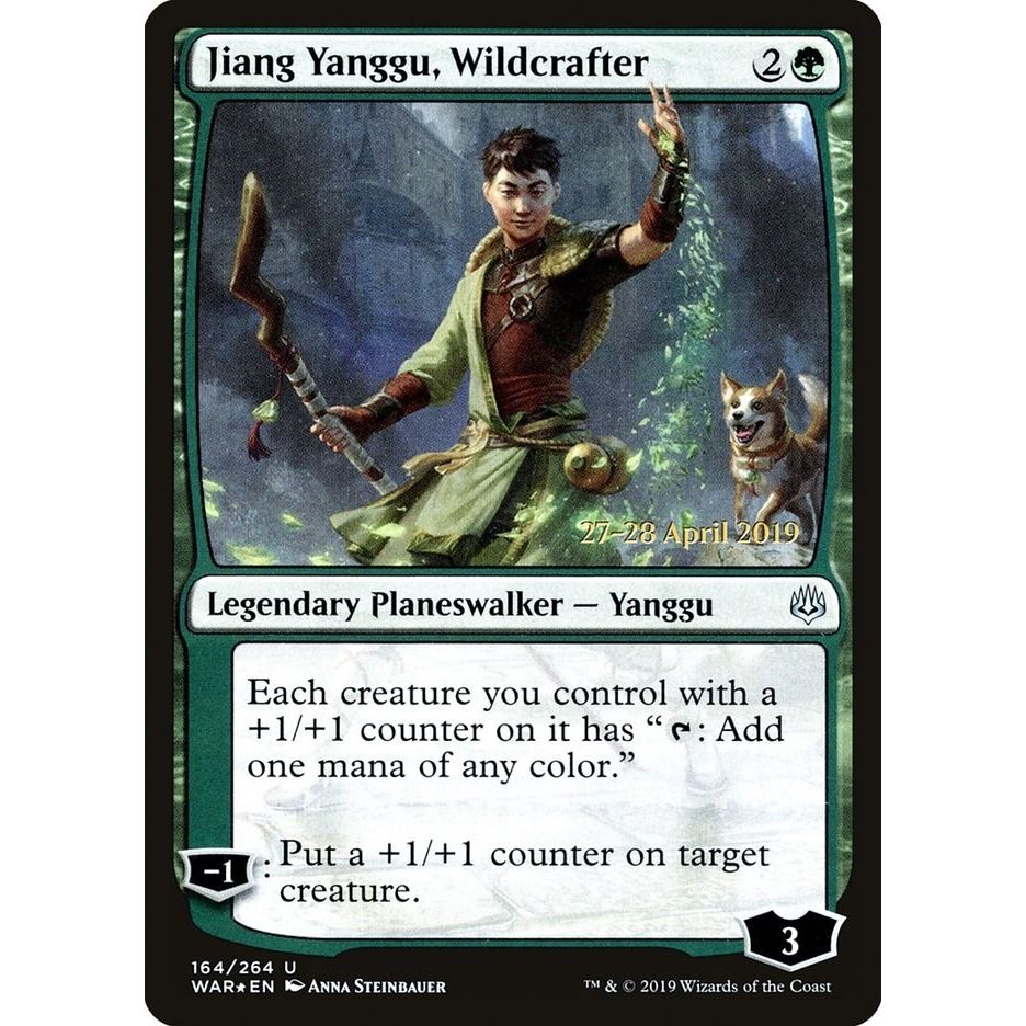 Image for Jiang Yanggu, Wildcrafter (164) (PRE) - Magic: The Gathering