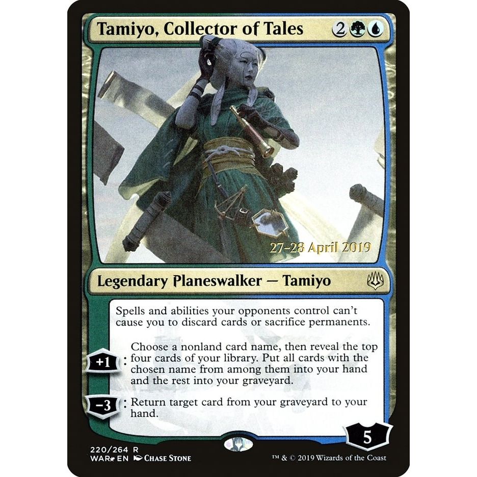 Image for Tamiyo, Collector of Tales (220) (PRE) - Magic: The Gathering