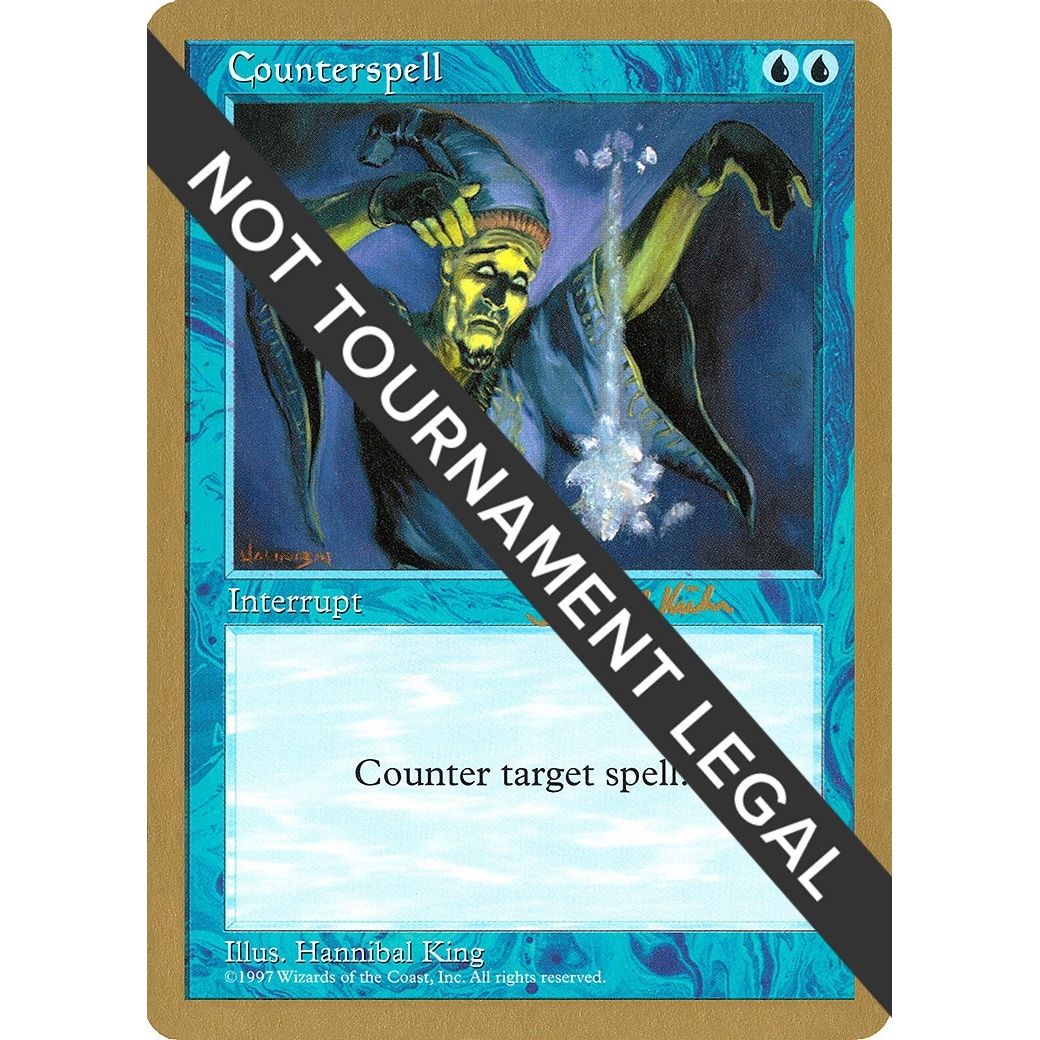 Image for Counterspell - 1997 Janosch Kuhn (5ED) (WCD) - Magic: The Gathering