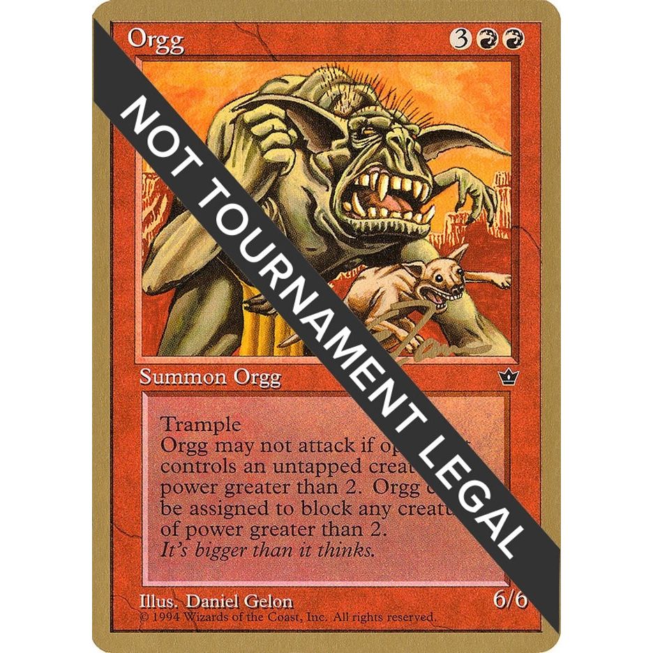 Image for Orgg - 1996 Eric Tam (FEM) (WCD) - Magic: The Gathering
