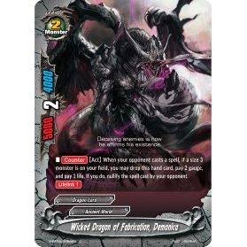 Image for Wicked Dragon of Fabrication, Demonica (S-BT04/0059EN) (S-BT04) - Future Card BuddyFight