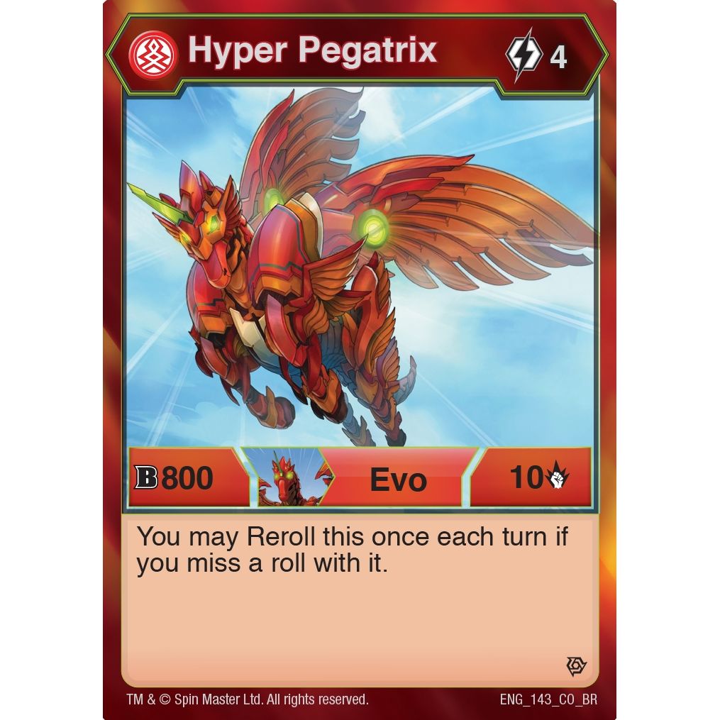 Image for Hyper Pegatrix (143) (143) (BR) - Bakugan TCG