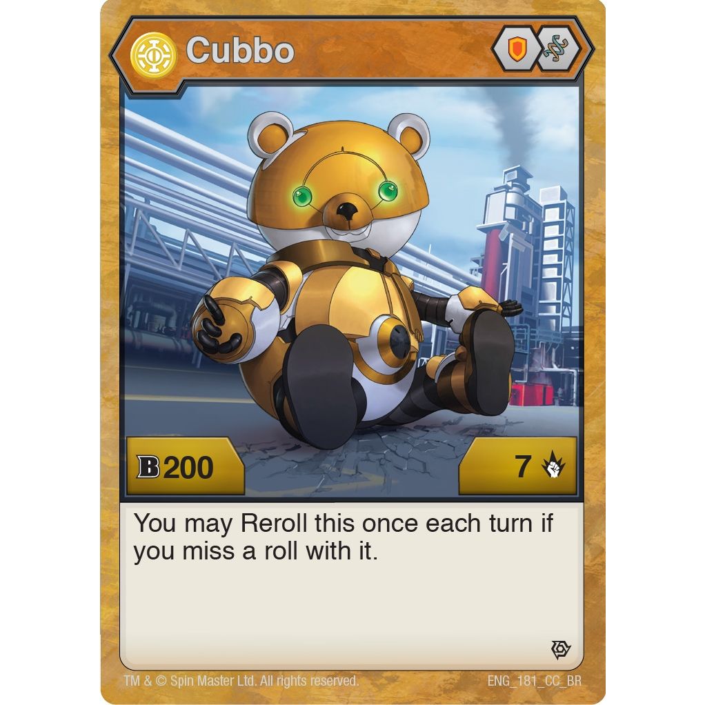 Image for Cubbo (181) (181) (BR) - Bakugan TCG