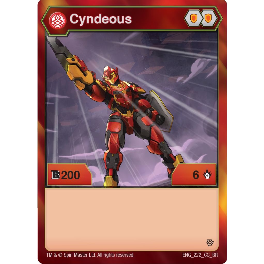 Image for Cyndeous (222) (222) (BR) - Bakugan TCG
