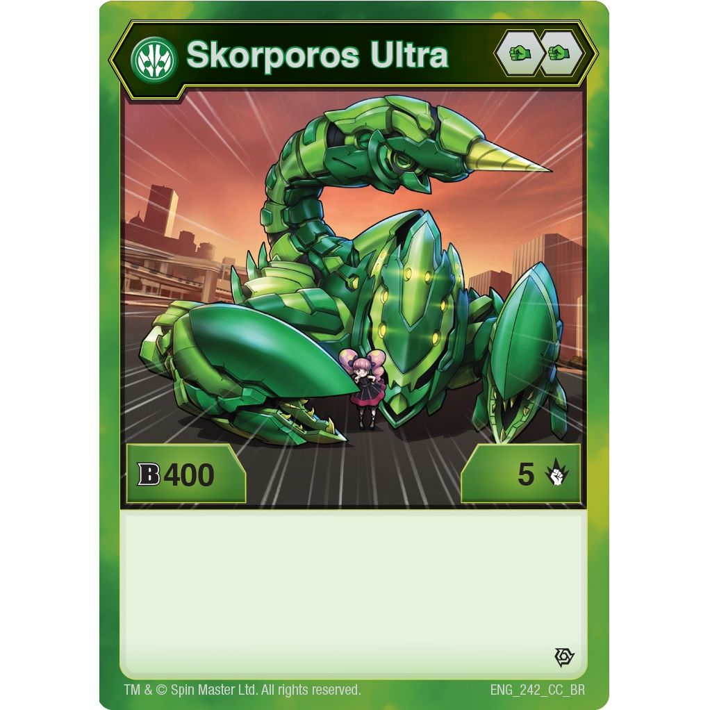 Image for Skorporos Ultra (242) (242) (BR) - Bakugan TCG