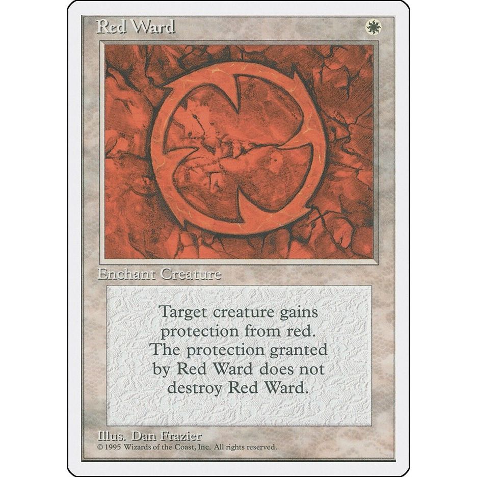 Image for Red Ward (4ED) - Magic: The Gathering
