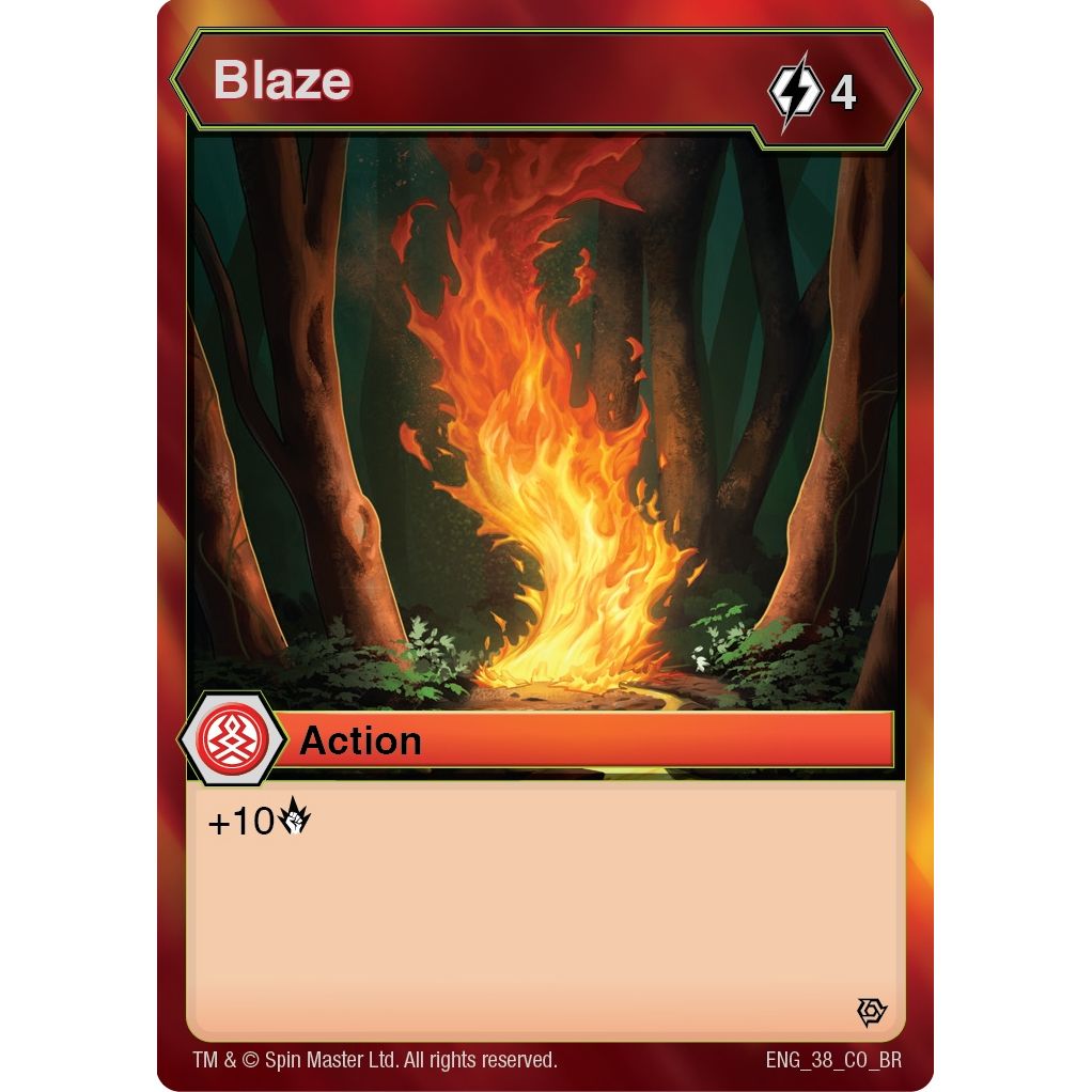 Image for Blaze (38) (BR) - Bakugan TCG