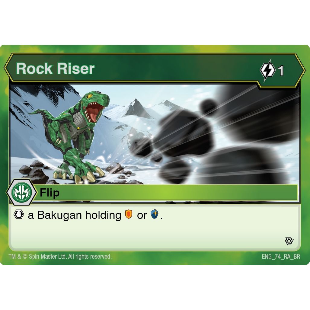 Image for Rock Riser (74) (BR) - Bakugan TCG