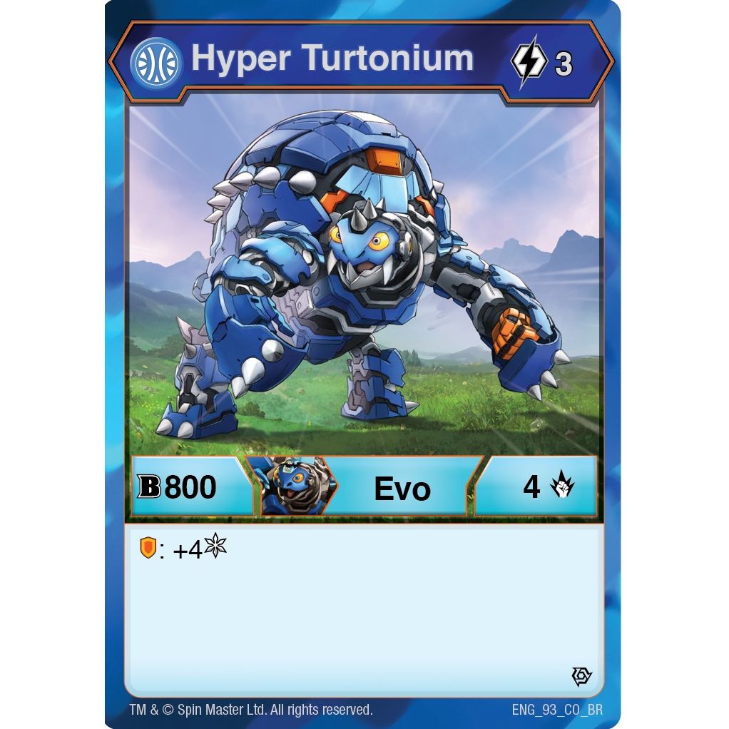 Image for Hyper Turtonium (93) (BR) - Bakugan TCG