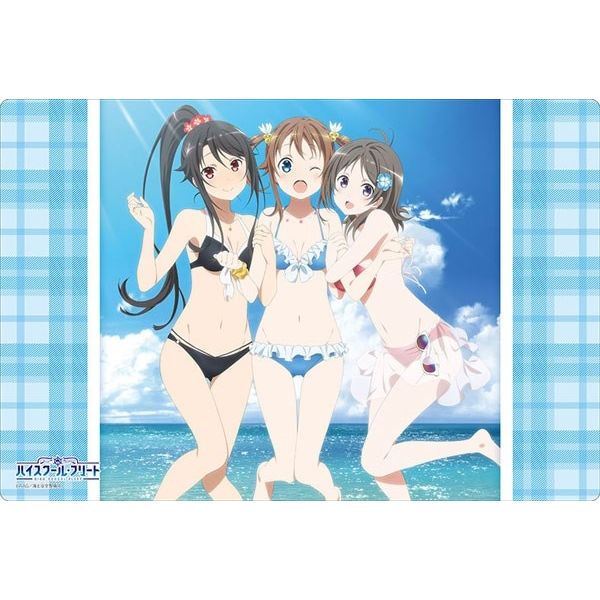 Image for Bushiroad Rubber Mat Collection Vol.320: High School Fleet - Akeno, Mashiro & Moeka - Playmats