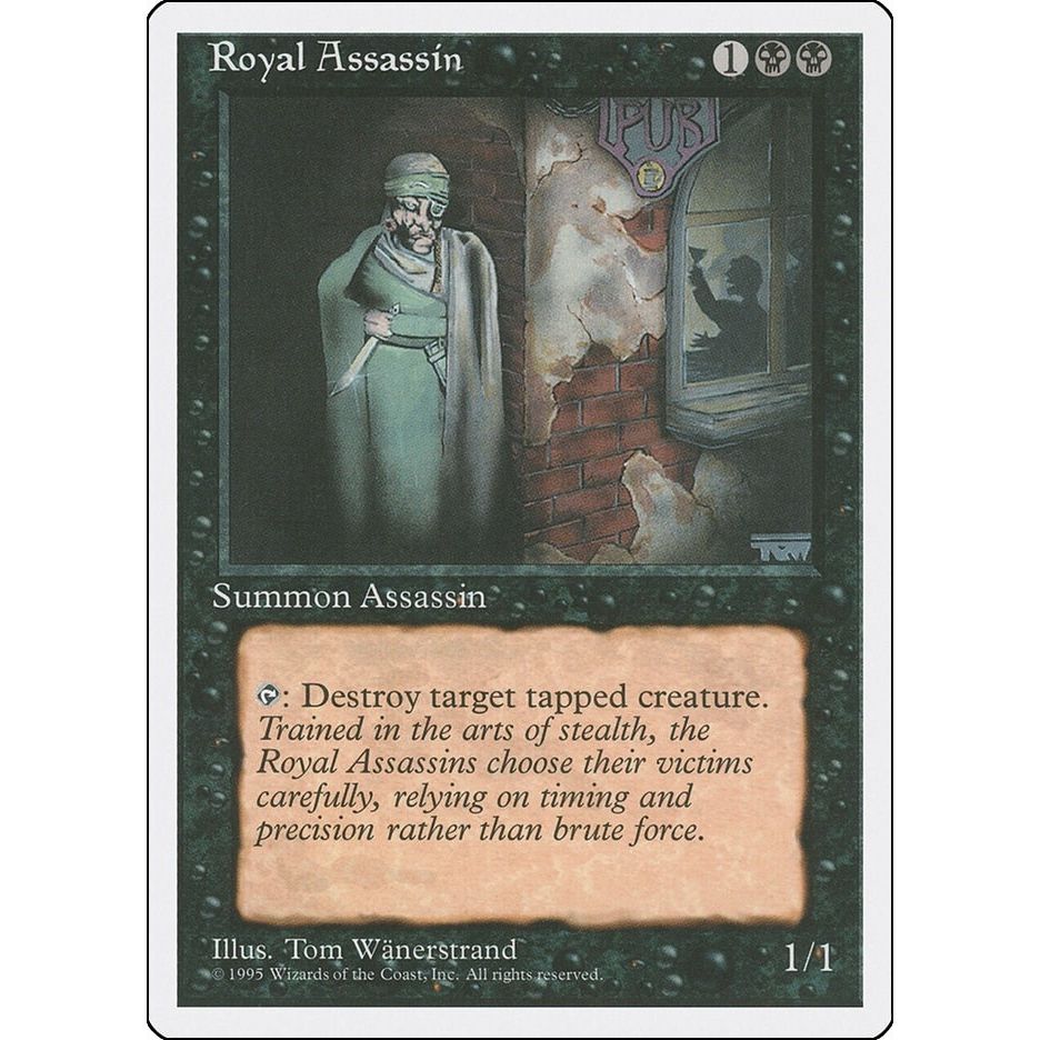 Image for Royal Assassin (4ED) - Magic: The Gathering