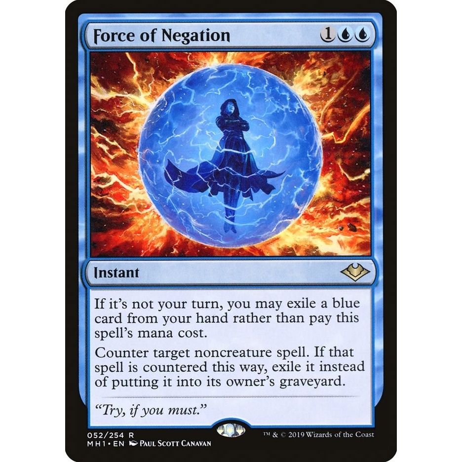 Image for Force of Negation (52) (MH1) - Magic: The Gathering