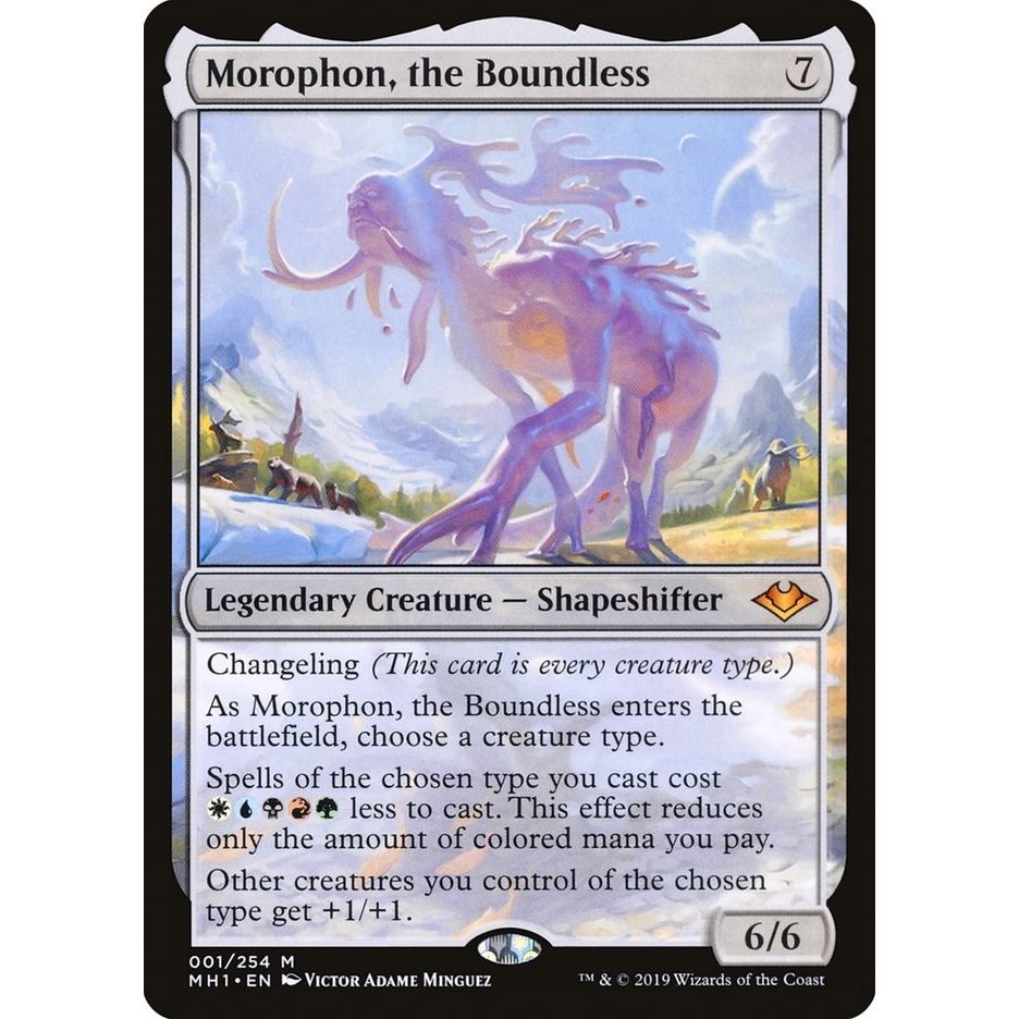 Image for Morophon, the Boundless (1) (MH1) - Magic: The Gathering