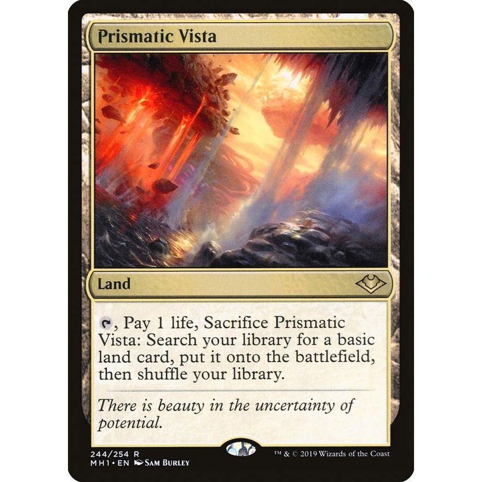 Image for Prismatic Vista (244) (MH1) - Magic: The Gathering