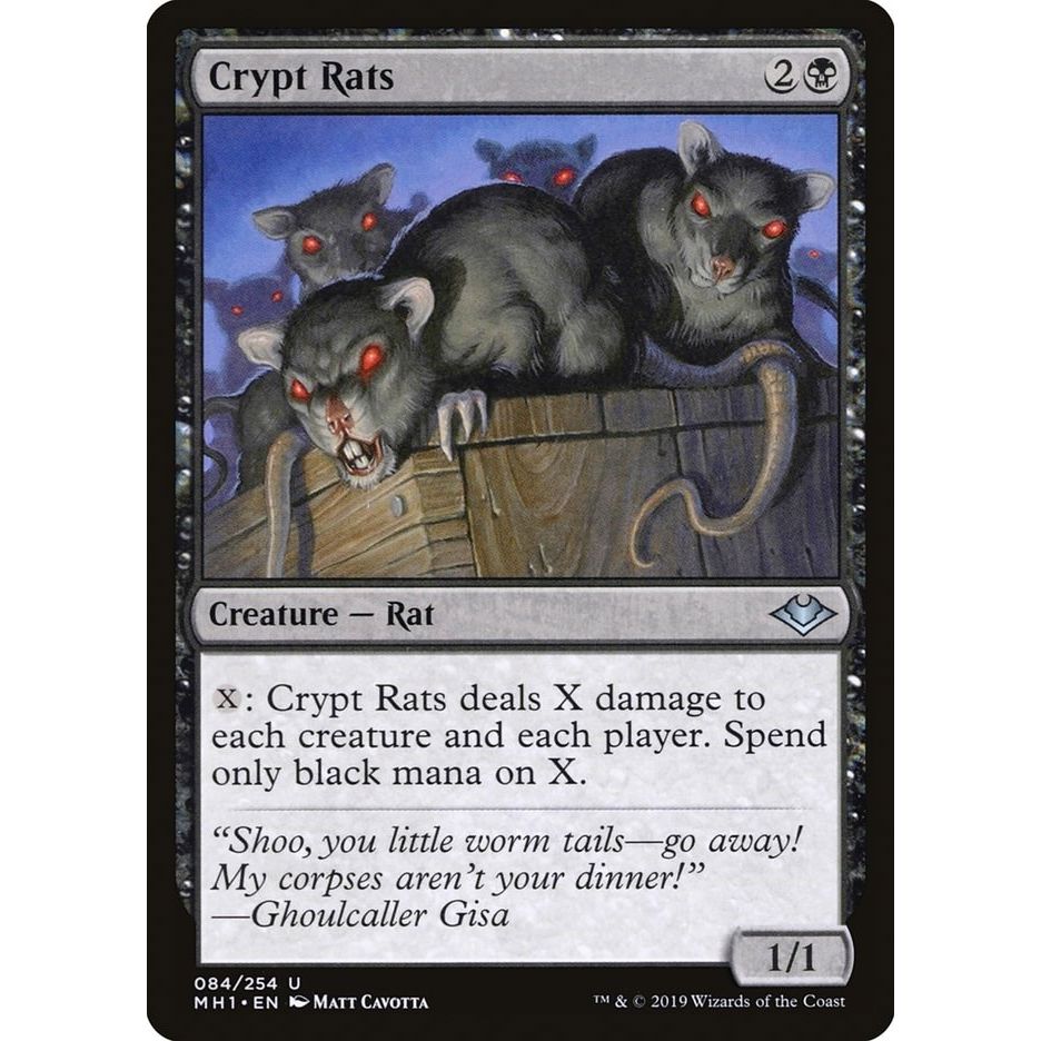 Image for Crypt Rats (84) (MH1) - Magic: The Gathering
