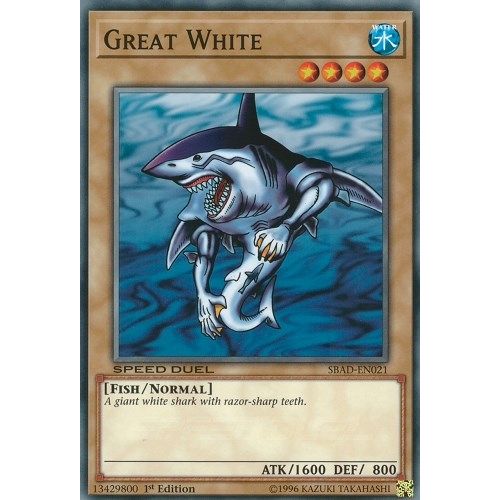 Image for Great White (SBAD-EN021) (SBAD) - YuGiOh