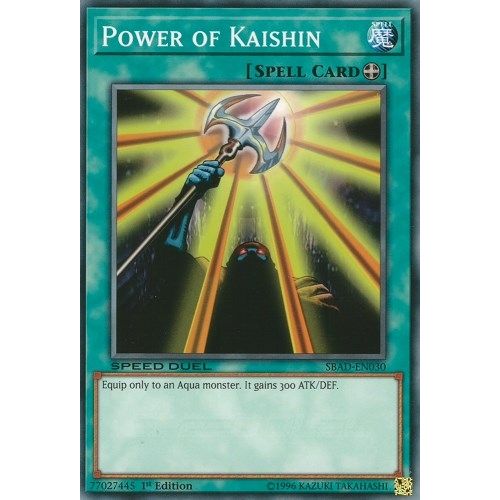 Image for Power of Kaishin (SBAD-EN030) (SBAD) - YuGiOh