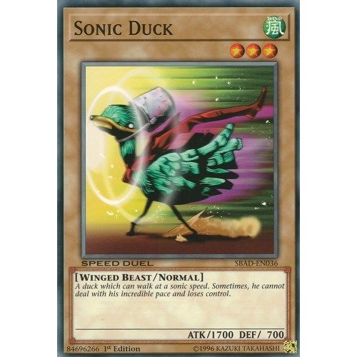 Image for Sonic Duck (SBAD-EN036) (SBAD) - YuGiOh