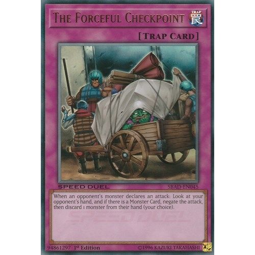 Image for The Forceful Checkpoint (SBAD-EN045) (SBAD) - YuGiOh