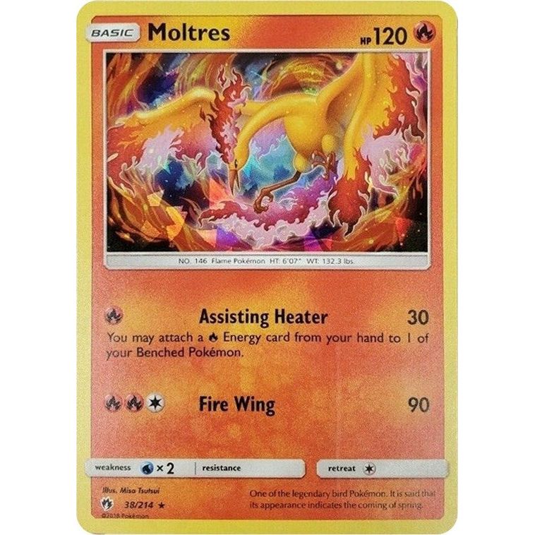 Image for Moltres - 38/214 (Cracked Ice Holo) (038/214) (PR) - Pokemon
