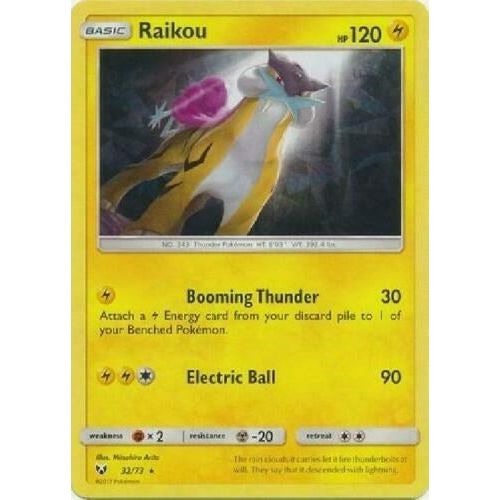 Image for Raikou - 32/73 (Let's Play, Pikachu!) (Cracked Ice Holo) (032/073) (PR) - Pokemon
