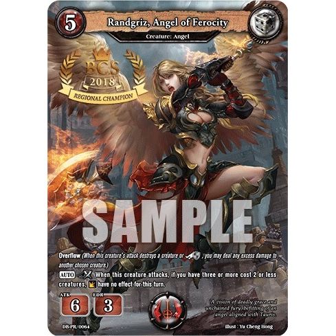 Image for Randgriz, Angel of Ferocity (BCS 2018) (DB-PR/0064) (PR) - Dragoborne