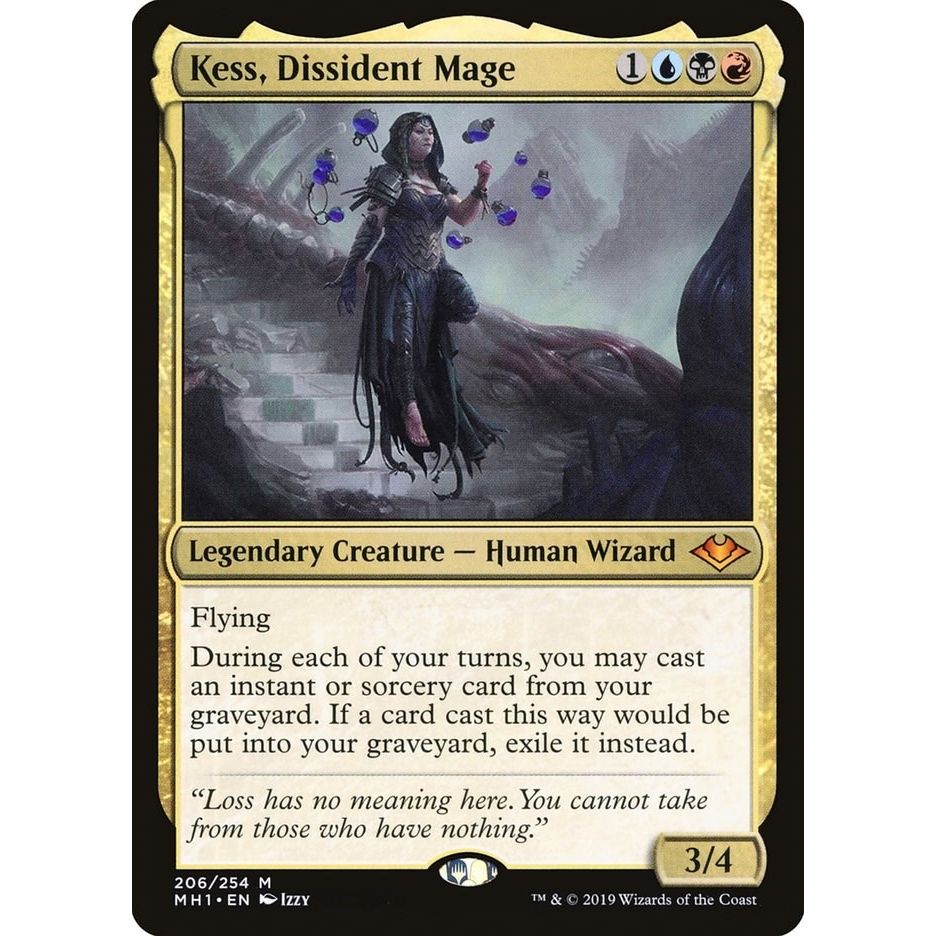 Image for Kess, Dissident Mage (206) (MH1) - Magic: The Gathering