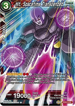 Image for Hit, Spacetime Transcended (EX06-04) (DBS-EB06) - Dragon Ball Super: Masters