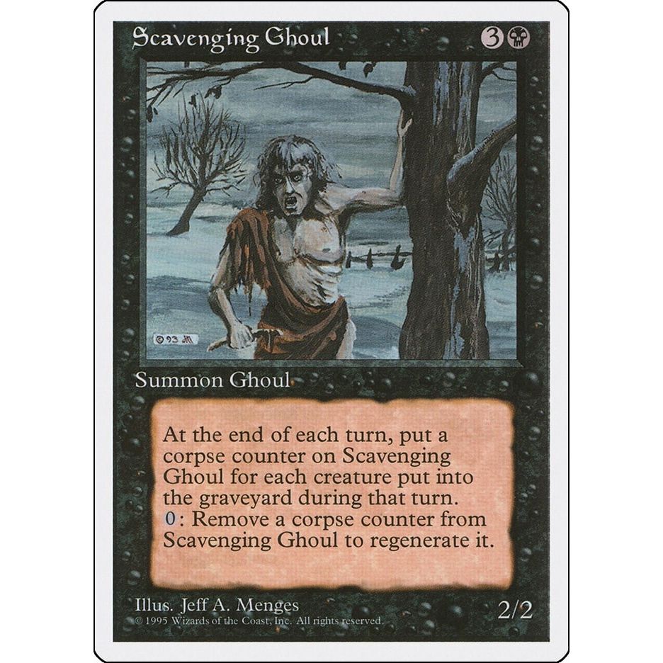 Image for Scavenging Ghoul (4ED) - Magic: The Gathering