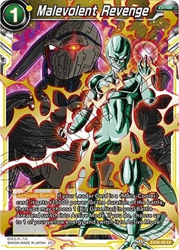 Image for Malevolent Revenge (EX06-28) (DBS-EB06) - Dragon Ball Super: Masters