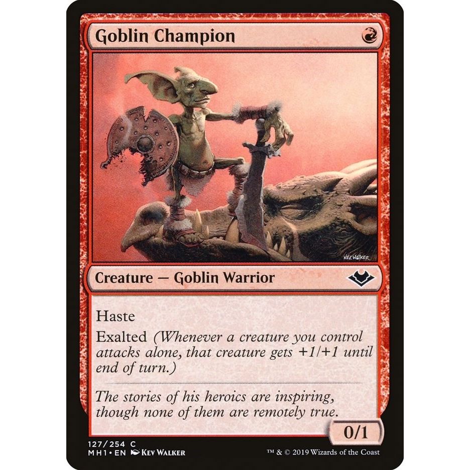 Image for Goblin Champion (127) (MH1) - Magic: The Gathering
