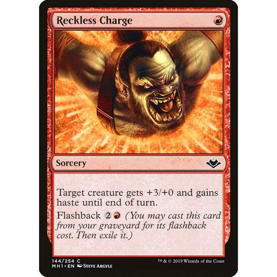 Image for Reckless Charge (144) (MH1) - Magic: The Gathering