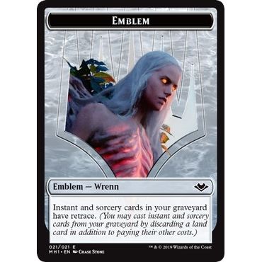 Image for Emblem - Wrenn and Six (21) (MH1) - Magic: The Gathering