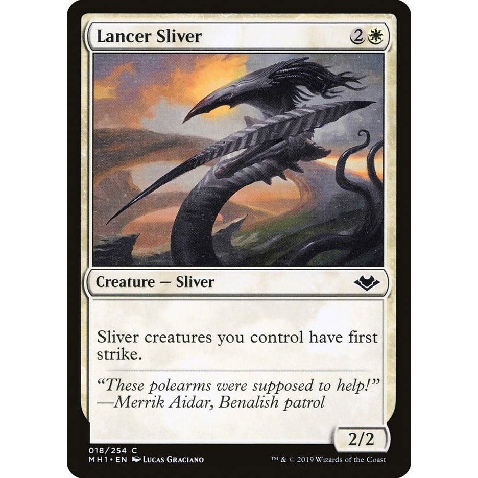 Image for Lancer Sliver (18) (MH1) - Magic: The Gathering