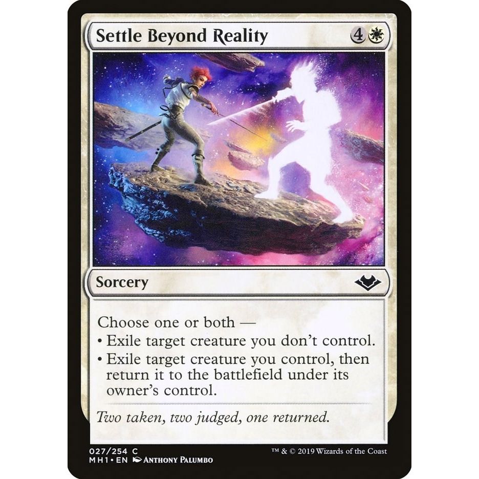 Image for Settle Beyond Reality (27) (MH1) - Magic: The Gathering