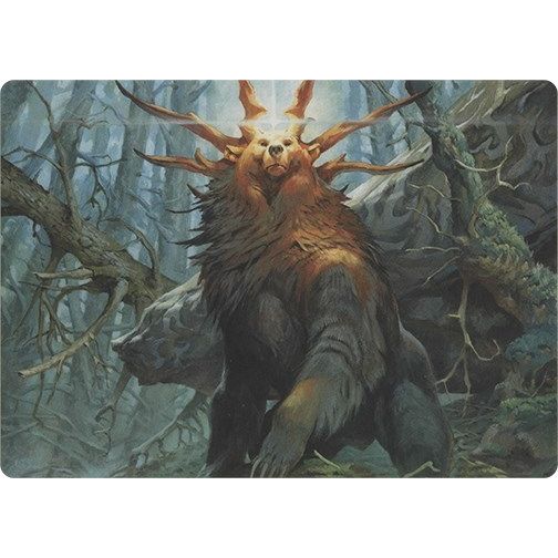 Image for Ayula, Queen Among Bears (Art Series) (10) (ASMH1) - Magic: The Gathering