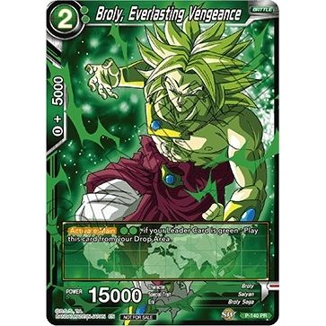 Image for Broly, Everlasting Vengeance (P-140) (PR) - Dragon Ball Super: Masters