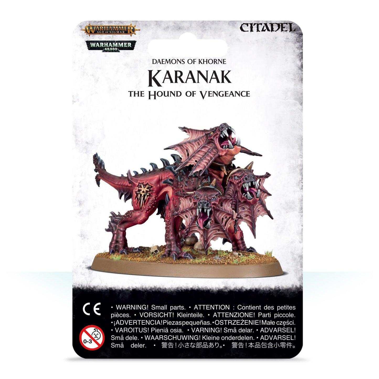 Image for Warhammer: Age of Sigmar - Daemons of Khorne - Karanak: The Hound of Vengeance - Warhammer Clampacks