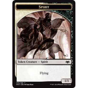 Image for Spirit // Myr Double-Sided Token (16 // 19) (MH1) - Magic: The Gathering