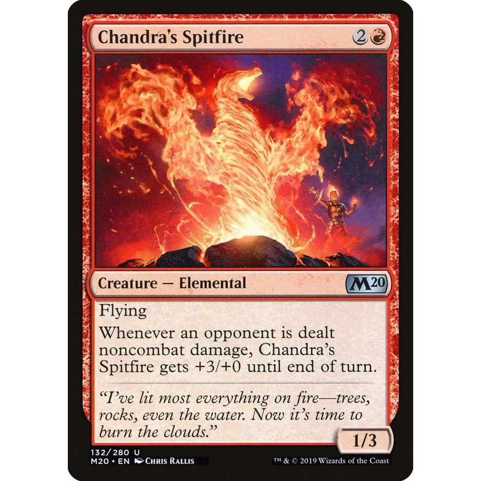 Image for Chandra's Spitfire (132) (M20) - Magic: The Gathering
