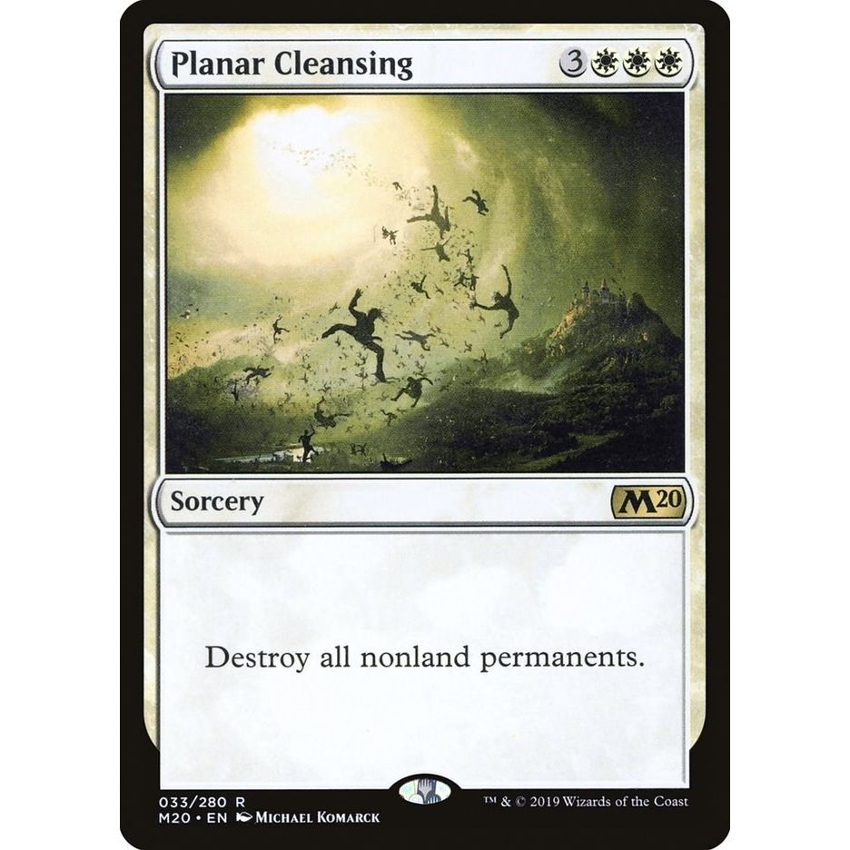 Image for Planar Cleansing (33) (M20) - Magic: The Gathering