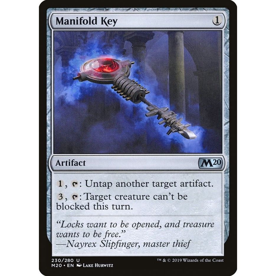 Image for Manifold Key (230) (M20) - Magic: The Gathering