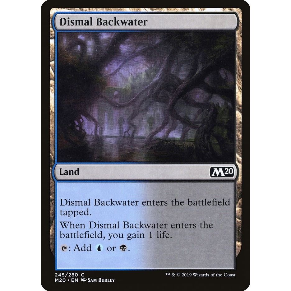 Image for Dismal Backwater (245) (M20) - Magic: The Gathering