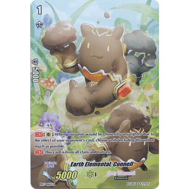 Image for Earth Elemental, Connell (Premium Collection 2019) (PR/0464EN) (PR) - Cardfight Vanguard