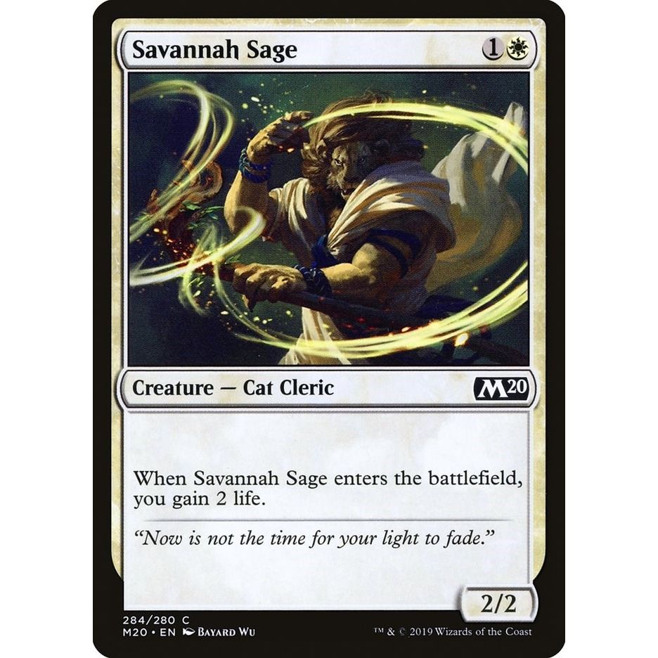 Image for Savannah Sage (284) (M20) - Magic: The Gathering