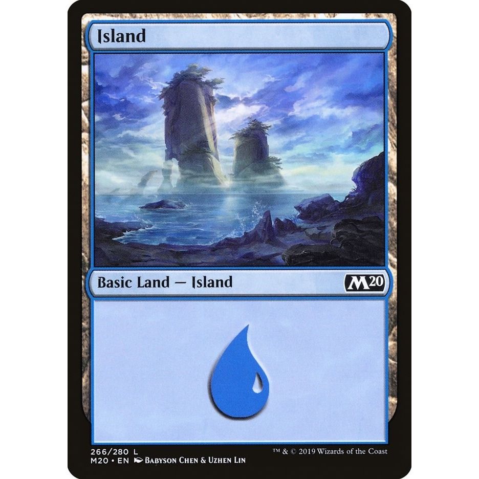Image for Island (266) (266) (M20) - Magic: The Gathering