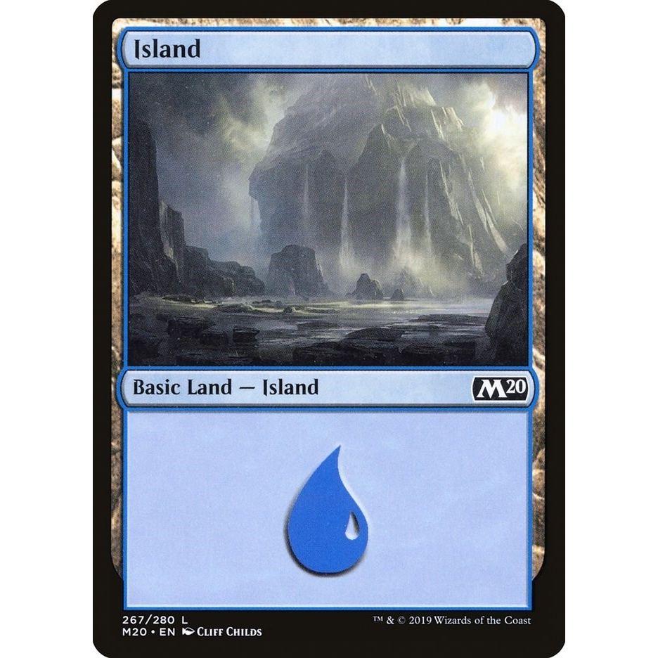 Image for Island (267) (267) (M20) - Magic: The Gathering